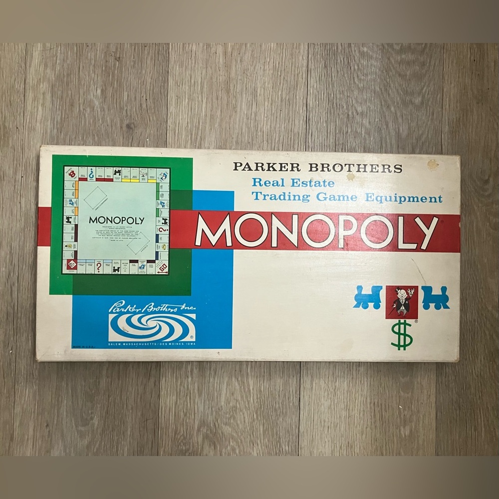 Vintage 1970’s MONOPOLY Board Game